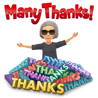 Many thanks