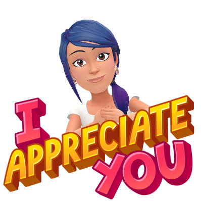 I appreciate you