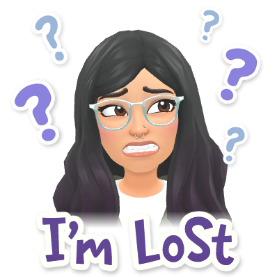 I'm lost