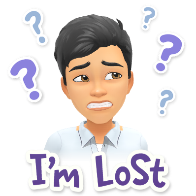 I'm lost