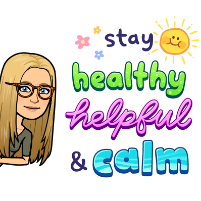 stay healthy helpful and calm