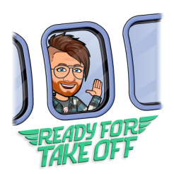 bitmoji: ready for takeoff