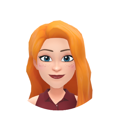 Bitmoji Image of redhead female