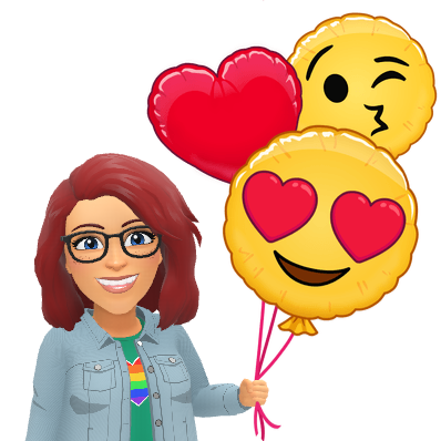 love emoji balloons