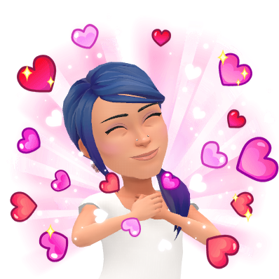 bursting with love